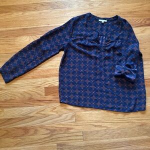 Skies Are Blue Multicolor Floral Top